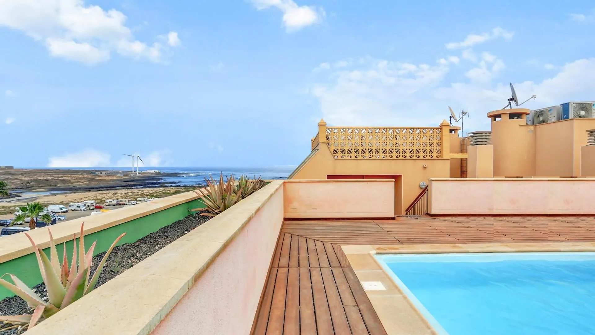 Corralejo Ancla Pool On Roof Top Apartment